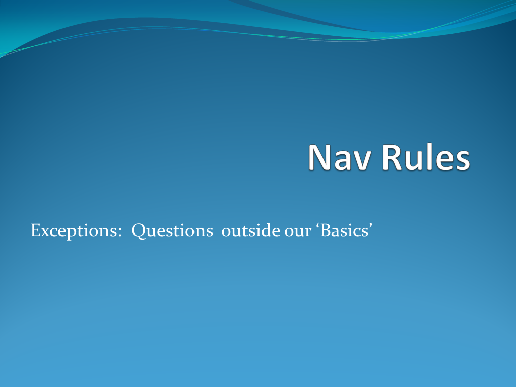 Nav Rules